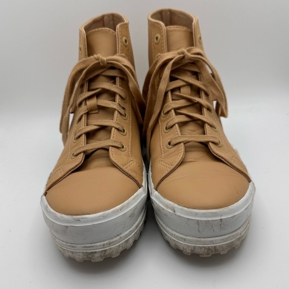 Superga Unisex 2341 Alpina Cotu Lug Sole Leather High Top Sneakers W 9 M… - Picture 2 of 10